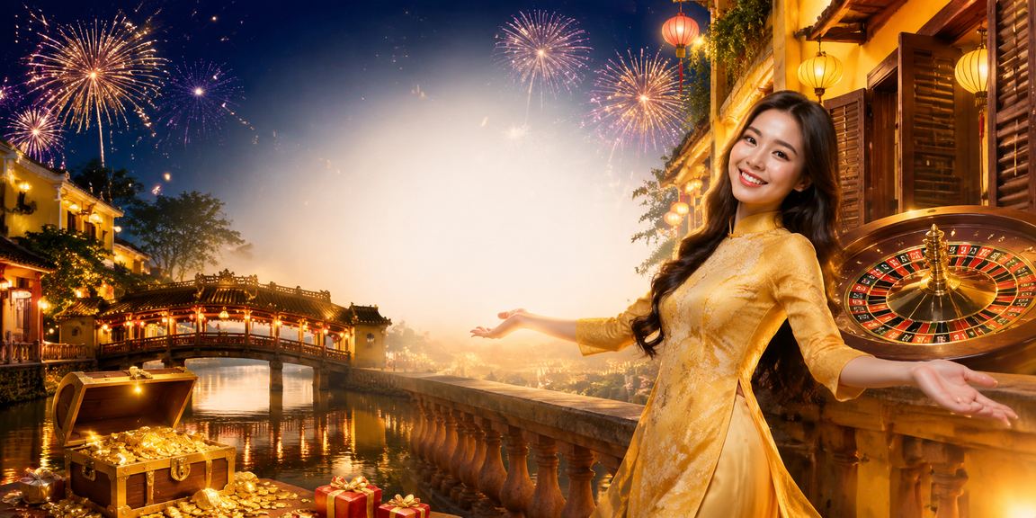 Không khí lễ hội Hội An về đêm với người dùng theo dõi cá cược trực tuyến